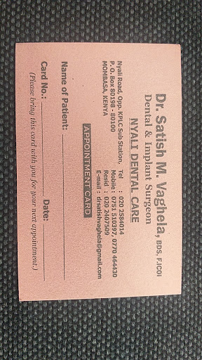Dr Satish Vagela