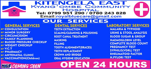 Kitengela East Community Hospital - Royal Blue