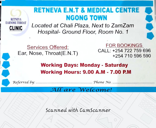 Retneva Ent And Medical Center